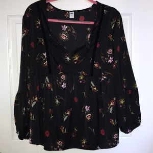 Black Old Navy Blouse